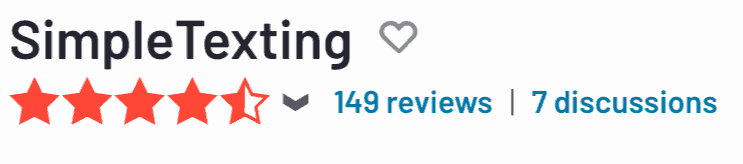 simpletexting reviews capterra