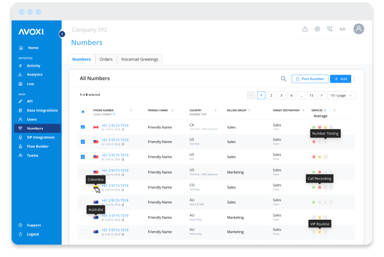 avoxi_number-management